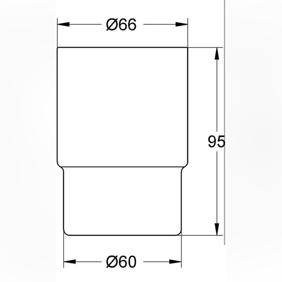 Grohe 40372001 Essentials Glass Tumbler - Picture 2 of 9